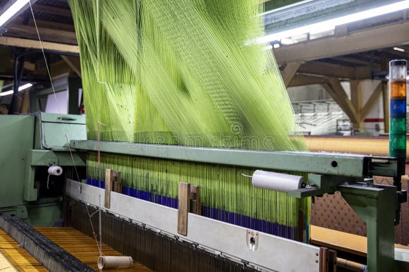 Modern factory interior